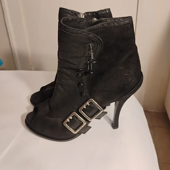 DIOR boots Peep Toe Luxury Boots Size 40